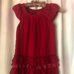 Gap kids formal red dress